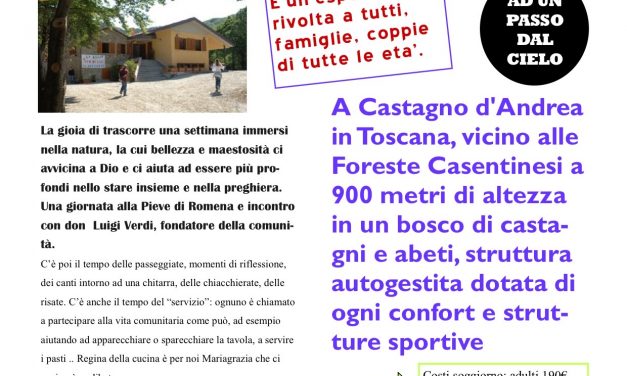 Campo Estivo Famiglie