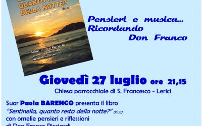 Pensieri e musica… Ricordando Don Franco