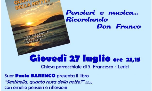 Pensieri e musica… Ricordando Don Franco