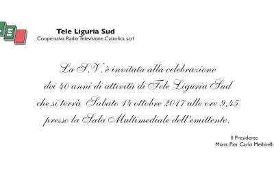 40 anni di attività di Tele Liguria Sud