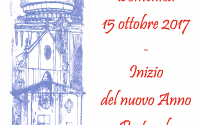 Inizio del Nuovo Anno Pastorale