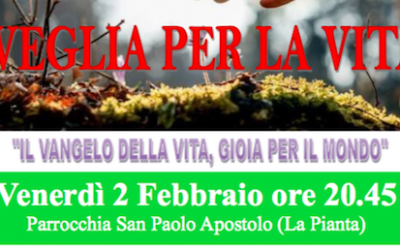 Veglia per la Vita 2018