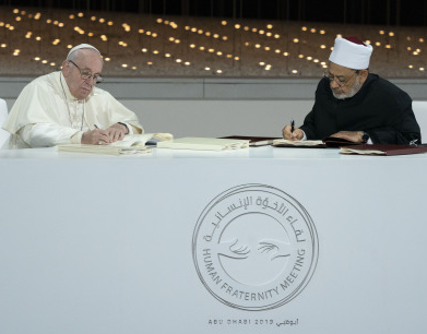 Incontro sul Documento sulla fratellanza umana per la pace mondiale e la convivenza comune – 15 giugno 2019