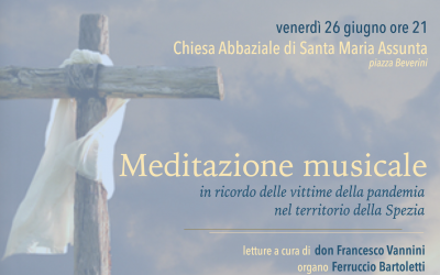 Meditazione Musicale – 26 giugno 2020 ore 21.00