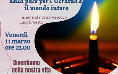 Veglia di preghiera per la pace