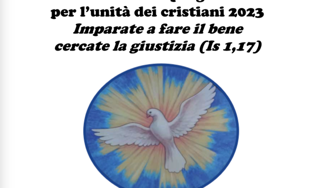 Preghiera ecumenica – 22 gennaio 2023