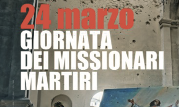 Veglia per i missionari martiri